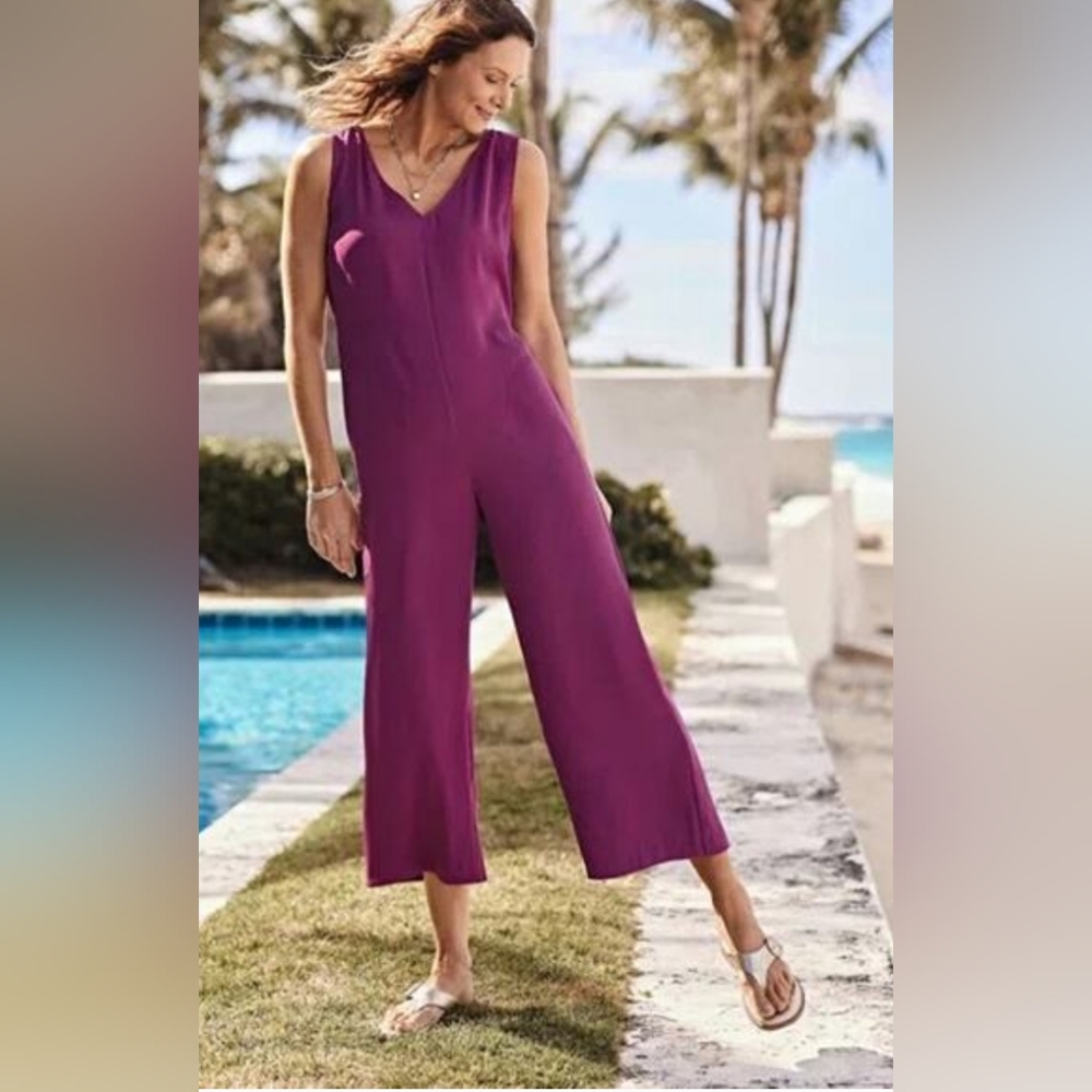 Elegant Purple Women's Jumpsuit